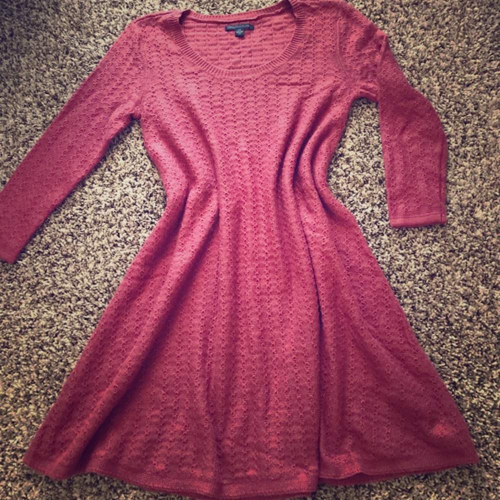 American eagle sweater dress